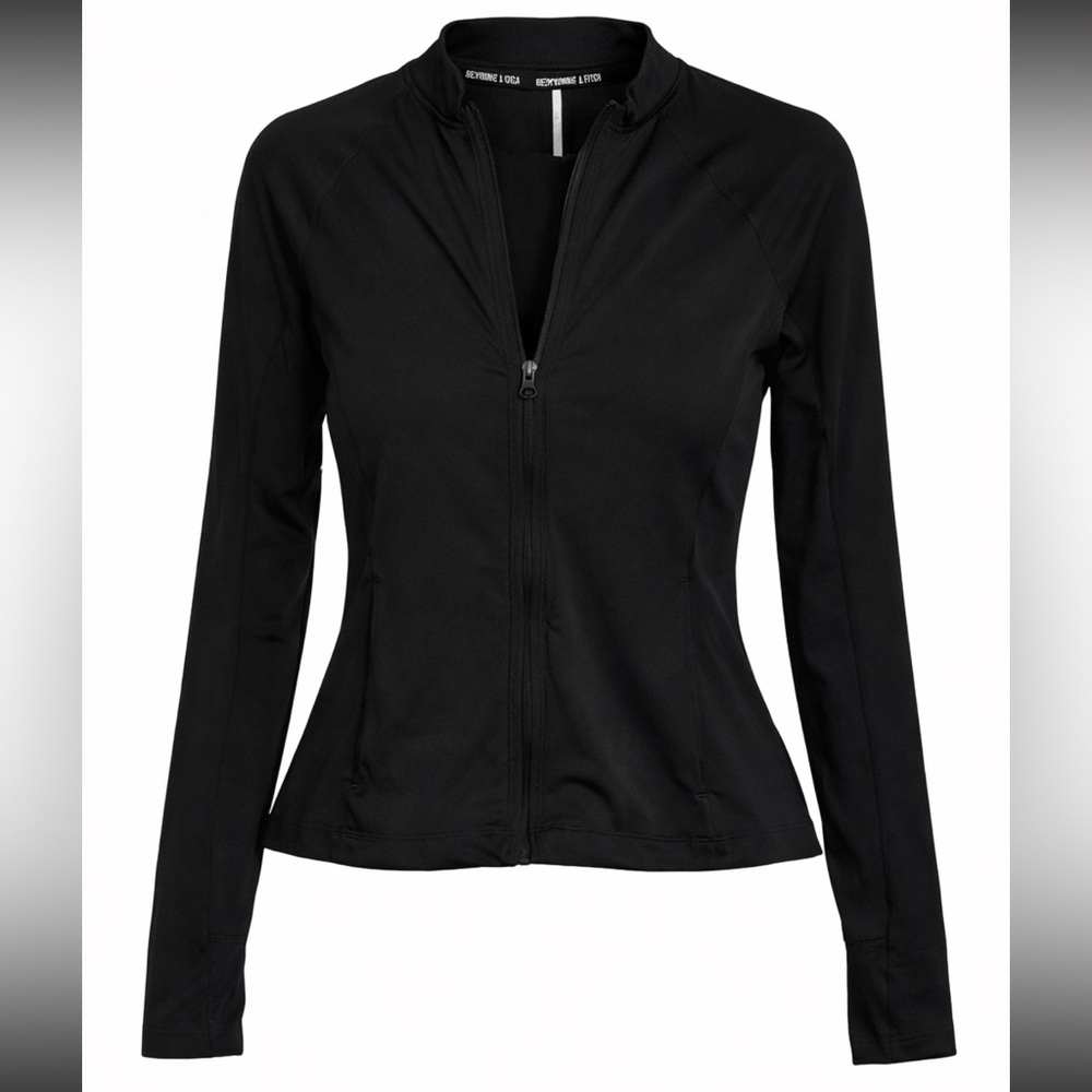 Abercrombie & Fitch Full-Zip Active Jacket with Mesh Back Inset Size Medium Y2K